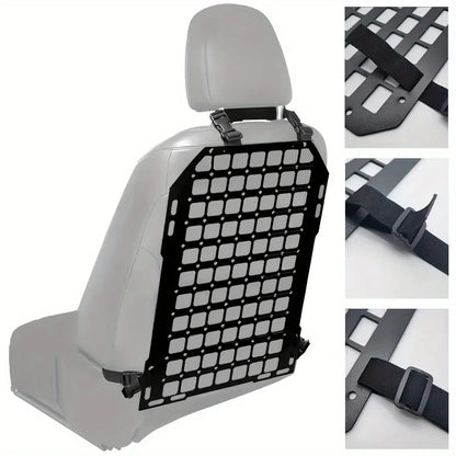 Car storage hanging plate car MOLLE accessories tactical hanging plate sun visor multifunctional storage