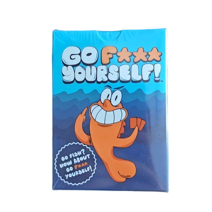 Go Fish Card Game Yourself Fun Gag Gift Hilarious Board Games with A Twist Night Family Interaction Party Game for 2+ Players