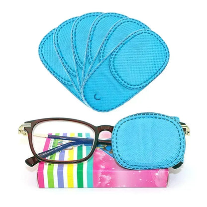 6Pcs/Set Children Health Care Kids Child Occlusion Medical Lazy Eye Patch Eyeshade For Kids Strabismus Treatment Vision Care Kit