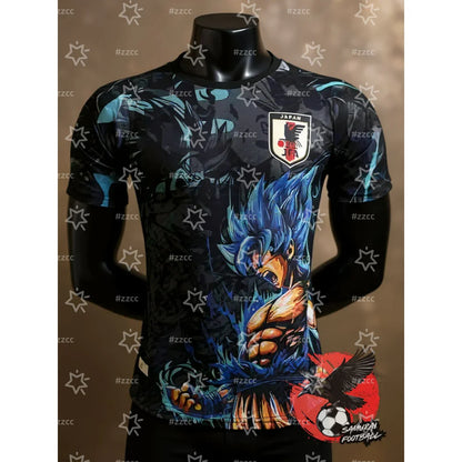 2026 MAILLOT DU JAPON x DRAGON BALL SUPER SON GOKU Football jersey Sports Dry Quickly Men's T-Shirt Kid's Clothing Tee Y2k Woman