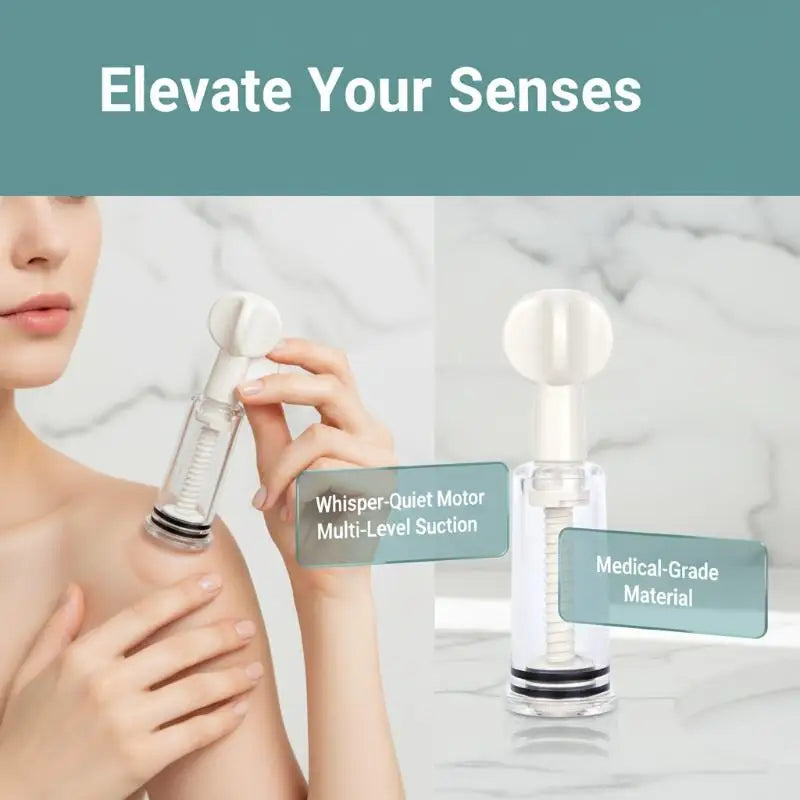 1Pcs Vacuum Suction Cupping Cup Nipple Enhancer Massage Vacuum Cans