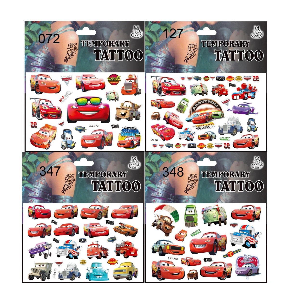 Cars Lightning McQueen Birthday Tableware Set Paper Cups Plates Tablecloth Napkins Banner Gift Bags Festive Event Essentials
