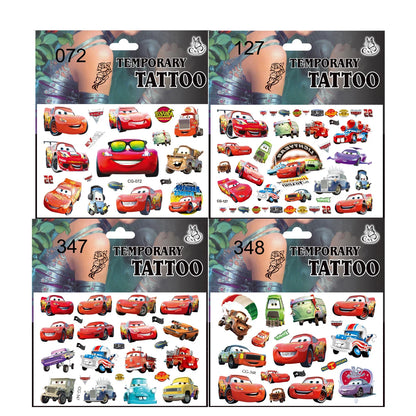 Cars Lightning McQueen Birthday Tableware Set Paper Cups Plates Tablecloth Napkins Banner Gift Bags Festive Event Essentials