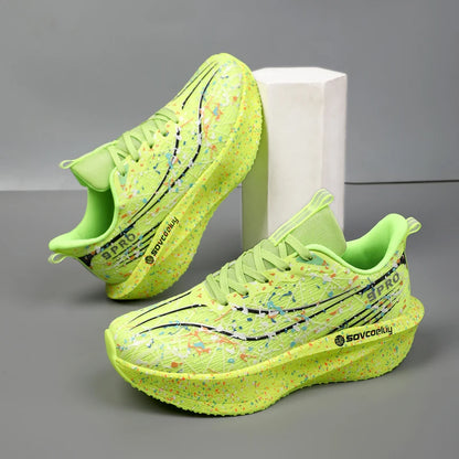 Marathon Men Running Shoes Breathable Lightweight Comfortable Casual Shoes Men Wear-resistant Low-top Comfort Sports Men Running