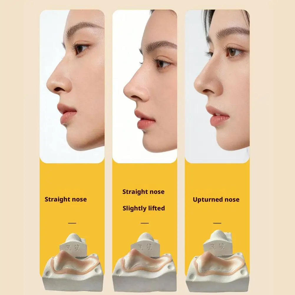 Realistic Silicone Prosthetic Nose & Chin Reusable Hypoallergenic Special Effects Makeup for Cosplay Photography