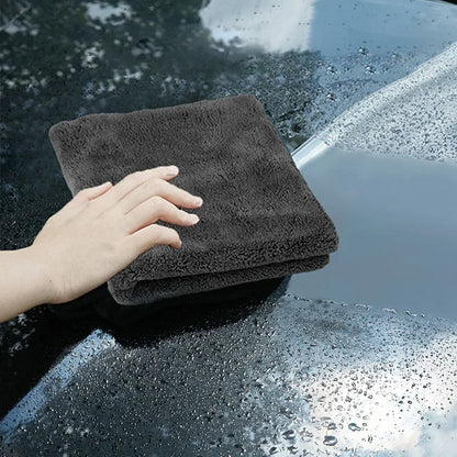 1/2/6/9 Packs 300GSM Car Thicken Cleaning Cloth Professional Cleaning Car Wiping Microfiber Towel Car Wash Rag 40x40cm New