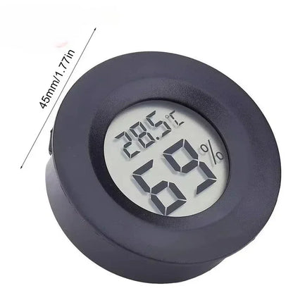 2/4 szt. Cyfrowy Termometr LCD Higrometr Wewnętrzny Elektroniczny Miernik Temperatury i Wilgotności Czujnik Stacja Pogodowa Dom