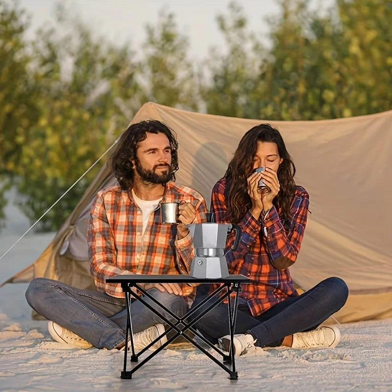 Compact Collapsible Outdoor Desk Foldable Camping End Stand Mini Beach Picnic Table Light Portable Equipment Small Outdoor Table