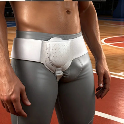 Recovery and Pain Relief of Truss Abdominal Hernia After Inguinal Support with Adult Adjustable Inguinal Hernia Support Belt