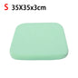 Anti-Slip 4cmThick Seat Cushion Ultra Soft Breathable Car Seat Pad Rebound Memory Foam Office Chair Pad Home Textile