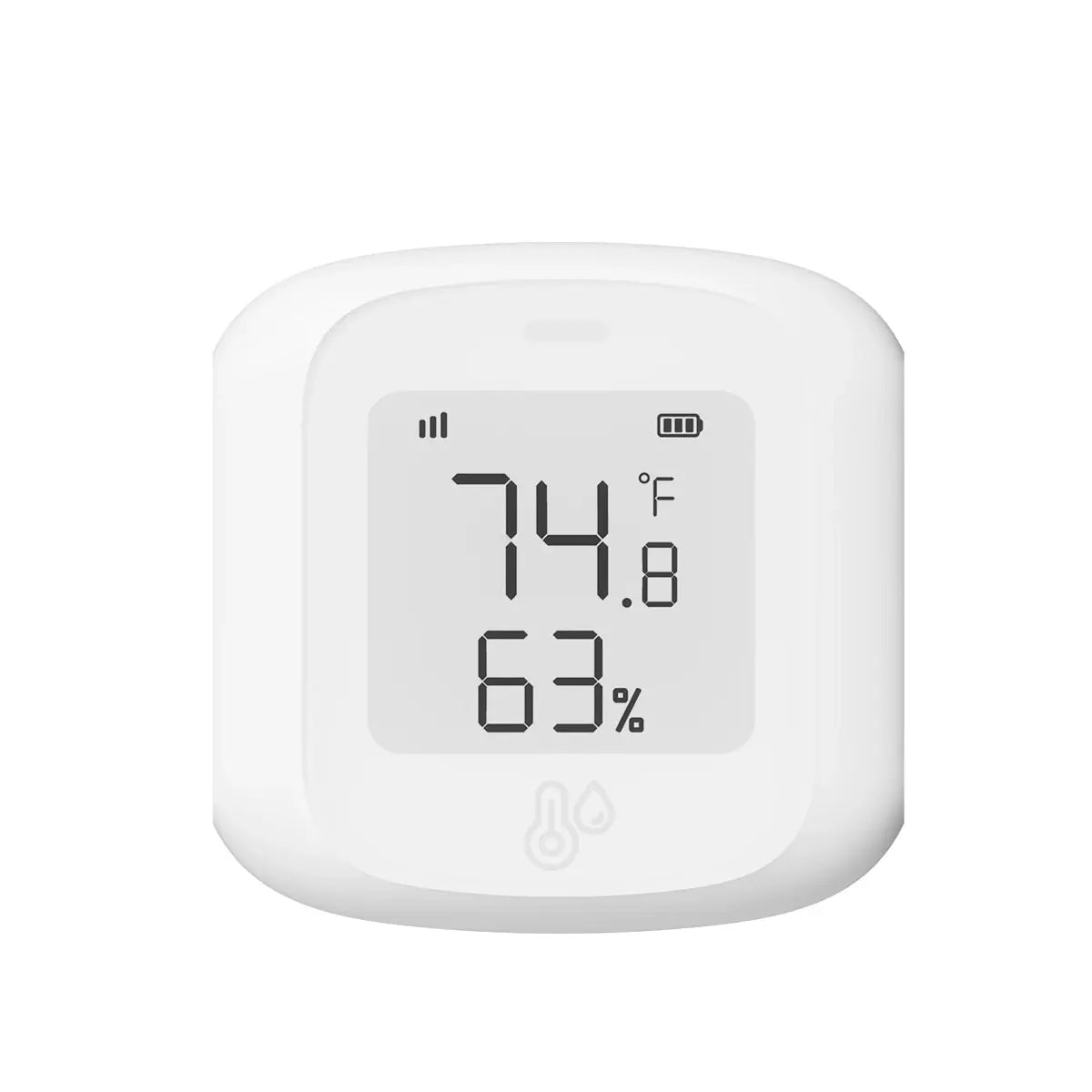 Tuya Smart WiFi/Zigbee Temperature and Humidity Sensor Indoor Hygrometer Thermometer with LCD Display Support Alexa Google Home