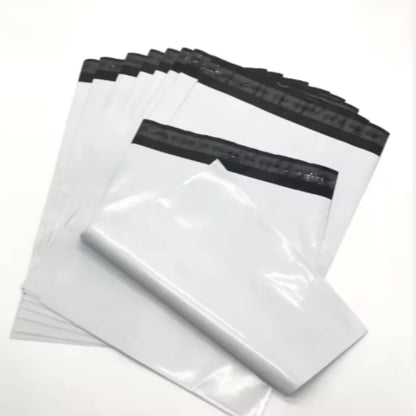 Lots White Self Adhesive Seal Courier Bags Express Mail Envelope Storage Mailing Plastic Packaging Pouch for Express Delivery