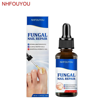 Laser irradiation nail fungus nail repair solution is used for discolored, thickened and fragmented nails. Laser irradiation pen
