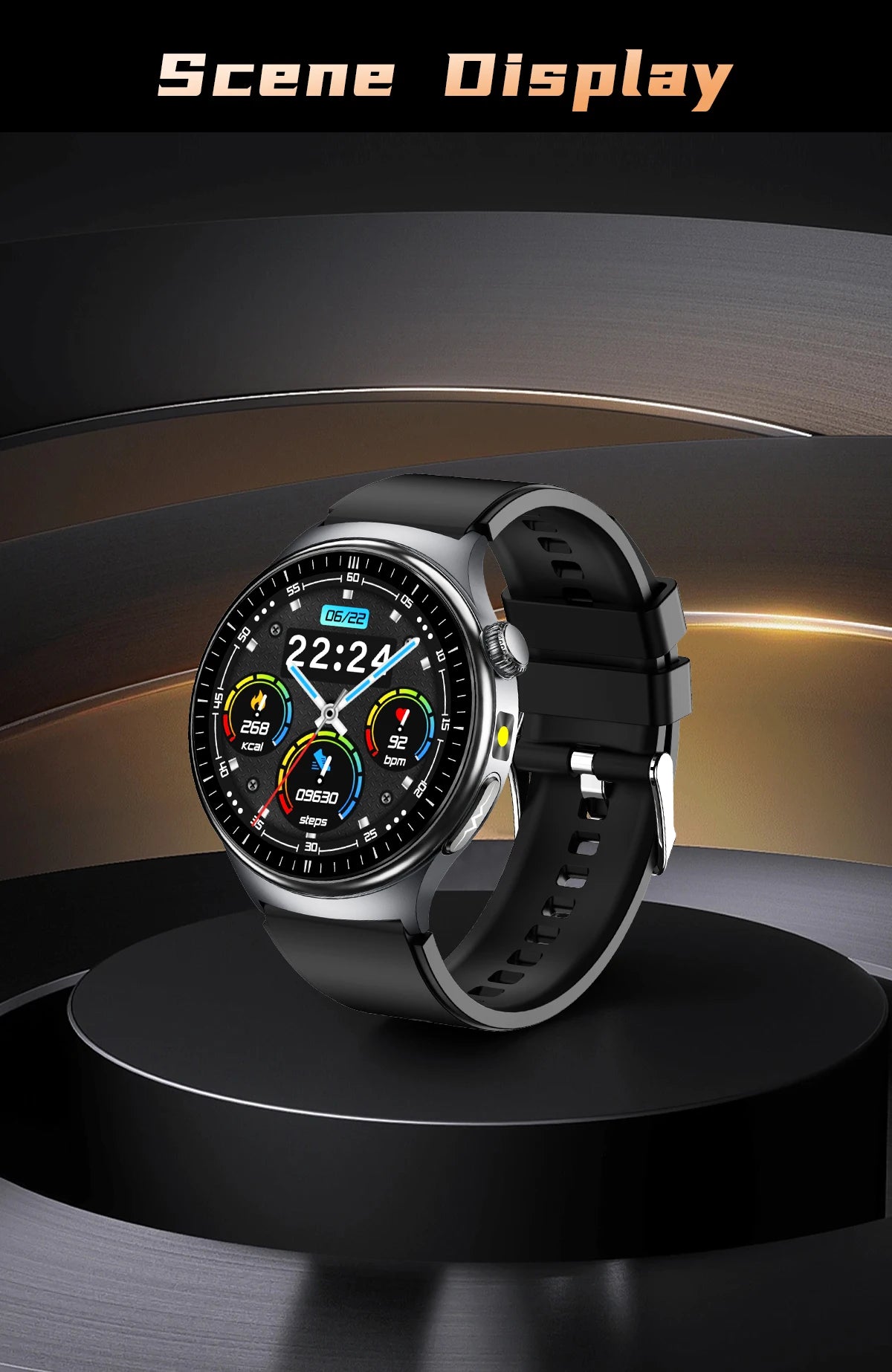 2026New Nursing Grade Health Smartwatches For Men Women Precision Detection Heart Rate Blood Fats Uric Acid ECG+PPG Smart Watch