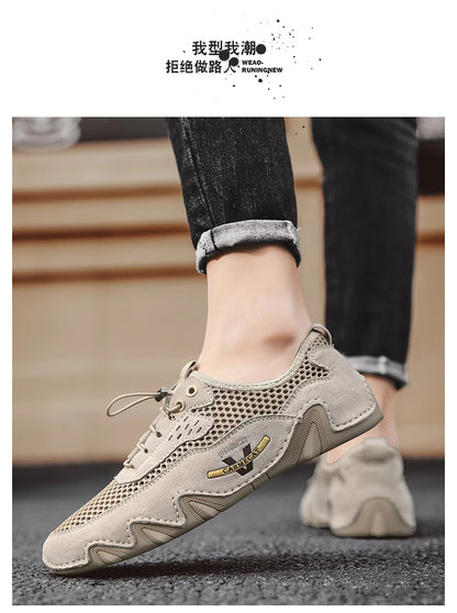 Men's Leather Casual loafers Shoes wedding Dress Shoes New Big Size  Moccasins Shoes Suede shoes High Quality zapatos