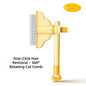 Dog Comb Pet Hair Remover One Button Dogs Brush Self-cleaning Cat Brush Massage Combs for Dog Grooming Brushes for Pet Products