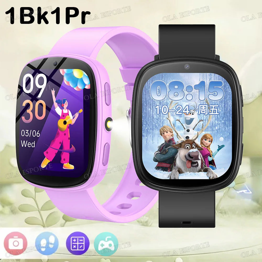 2026 Kids Games Smartwatch 1.83''HD Screen Camera 22 Interesting Games Sleep Monitor Alarm Clock Calculator Children Watch MA27