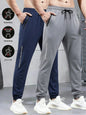 2-Piece Summer Breathable Ultra Thin Men's Stretchy Sweatpants Casual Joggers For Workout Outdoor Wear