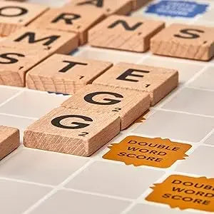 Scrabble Board Game, Classic Word Game for Kids Ages 8 and Up, Fun Family Game for 2-4 Players, The Classic Crossword Game
