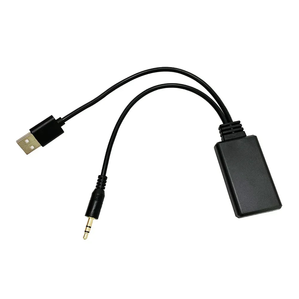 1PC For BMW E90 E91 E92 E93 3.5 mm Plug Universal Bluetooth Radio Cable Adapter Car AUX Bluetooth 5.0 Music Audio Receiver