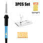 EU/US Solder Solder Iron Repair Soldering 220V/110V Electric Tool 60W Nib Heating Adjustable Welding Tin Temperature/Solder wire