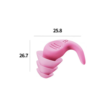 Soft Silicone Sleeping Ear Plugs Sound Insulation Ear Protection Earplugs Anti-Noise Plugs for Travel Silicone Noise Reduction