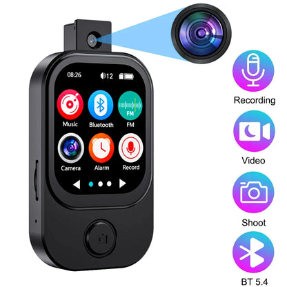 MP3 Player HiFi 2026 New Bluetooth 5.3 Sports Sound Music Walkman with Camera for Photos Built-in FM Radio Voice Recorder
