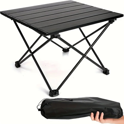 Compact Collapsible Outdoor Desk Foldable Camping End Stand Mini Beach Picnic Table Light Portable Equipment Small Outdoor Table