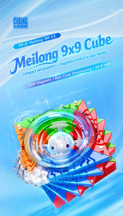 MOYU Speedcube Meilong Magic Cube Stickerless 4x4 5x5 6x6 7x7 8x8  Speed Puzzle Cubes Toys Gift