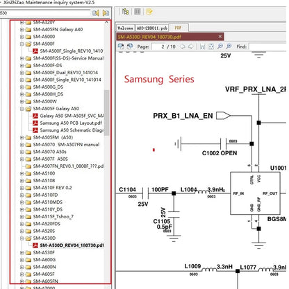 XinZhiZao  XZZ  1 Year Online Dongle Schematic Diagram Boardview Bitmap Drawing For iPhone Samsung ipad Macbook Repair Software