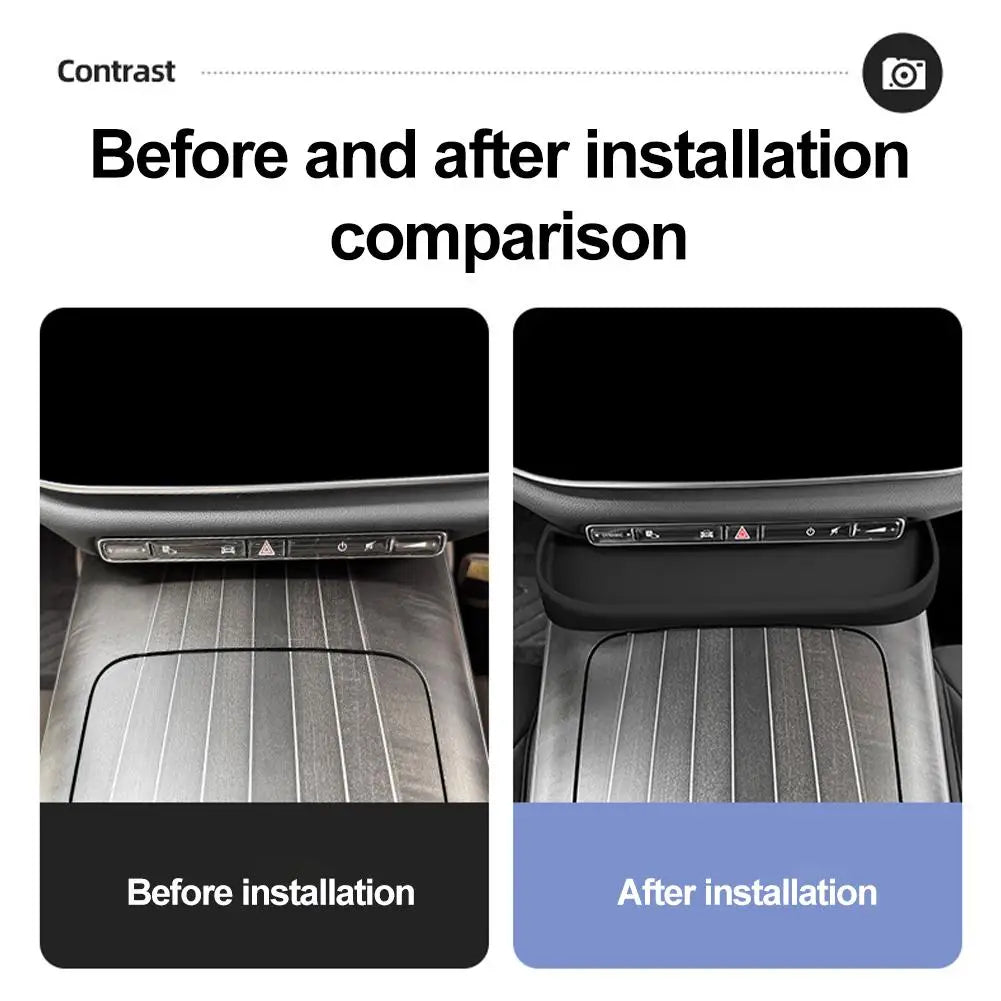 For Mercedes Mercedes E-Class E260L E300L Central Control Storage Box Anti-slip Car Storage Box Car Interior Modification
