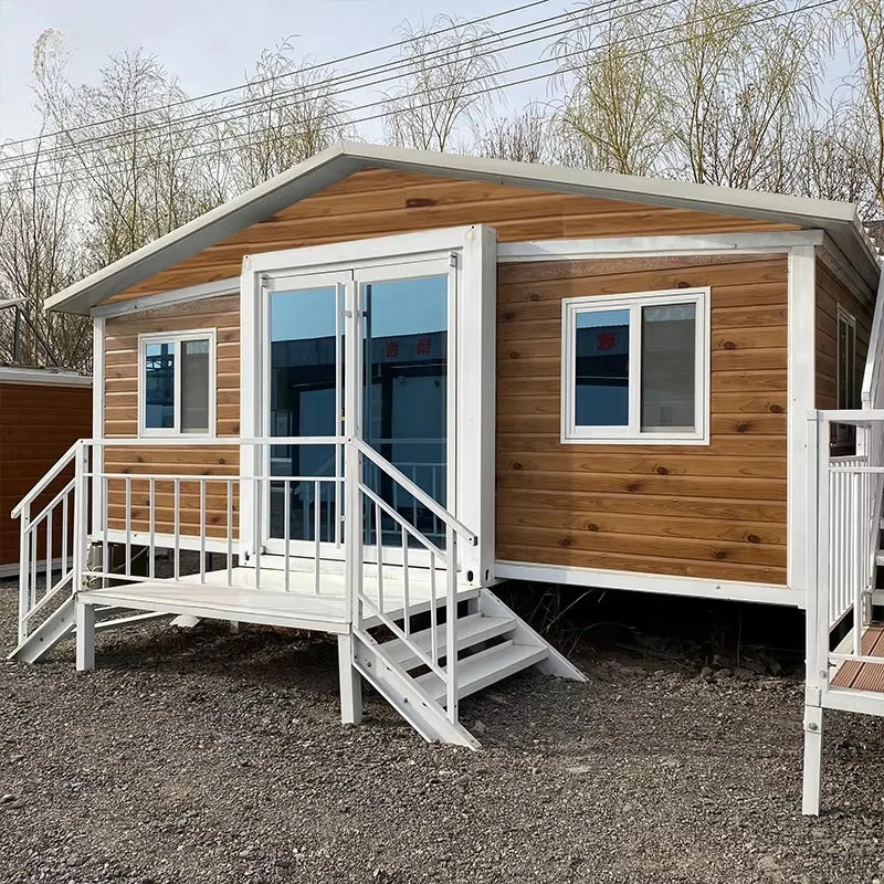 Restaurant 20FT 40 Ft Prefab Steel Prefabricated Sandwich Panel Expandable Living Container House Tiny Homes With Bathroom