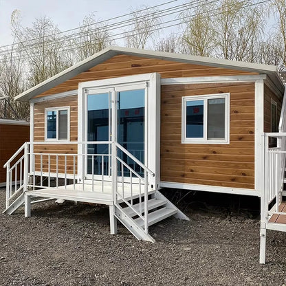 Restaurant 20FT 40 Ft Prefab Steel Prefabricated Sandwich Panel Expandable Living Container House Tiny Homes With Bathroom