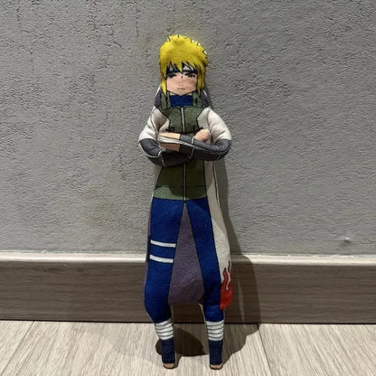 28cm NARUTO Plush Toy Kakashi Anime Cosplay Keychain Cotton Doll Slender Twistable Shape Room Abstract Model Decoration Gift Toy