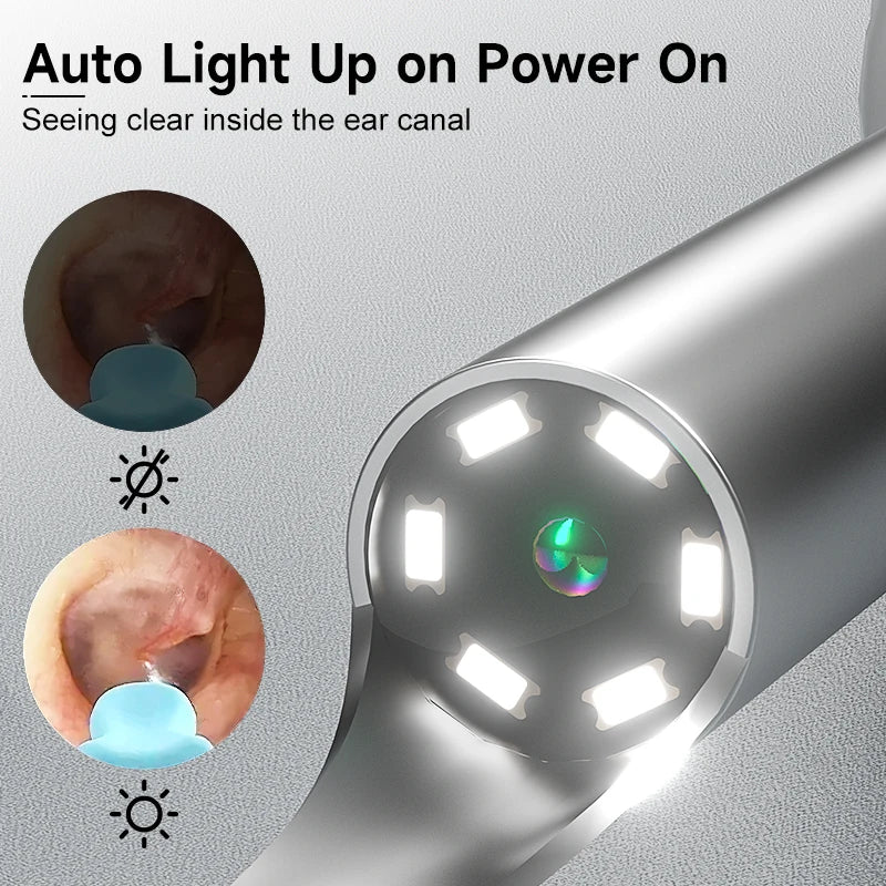 Smart Visual Ear Sticks HD1080P 4.2MM Camera WIFI Ear Pick Ear Cleaner Ear Spoon Wireless Endoscope Health Care Waterproof 6LEDs