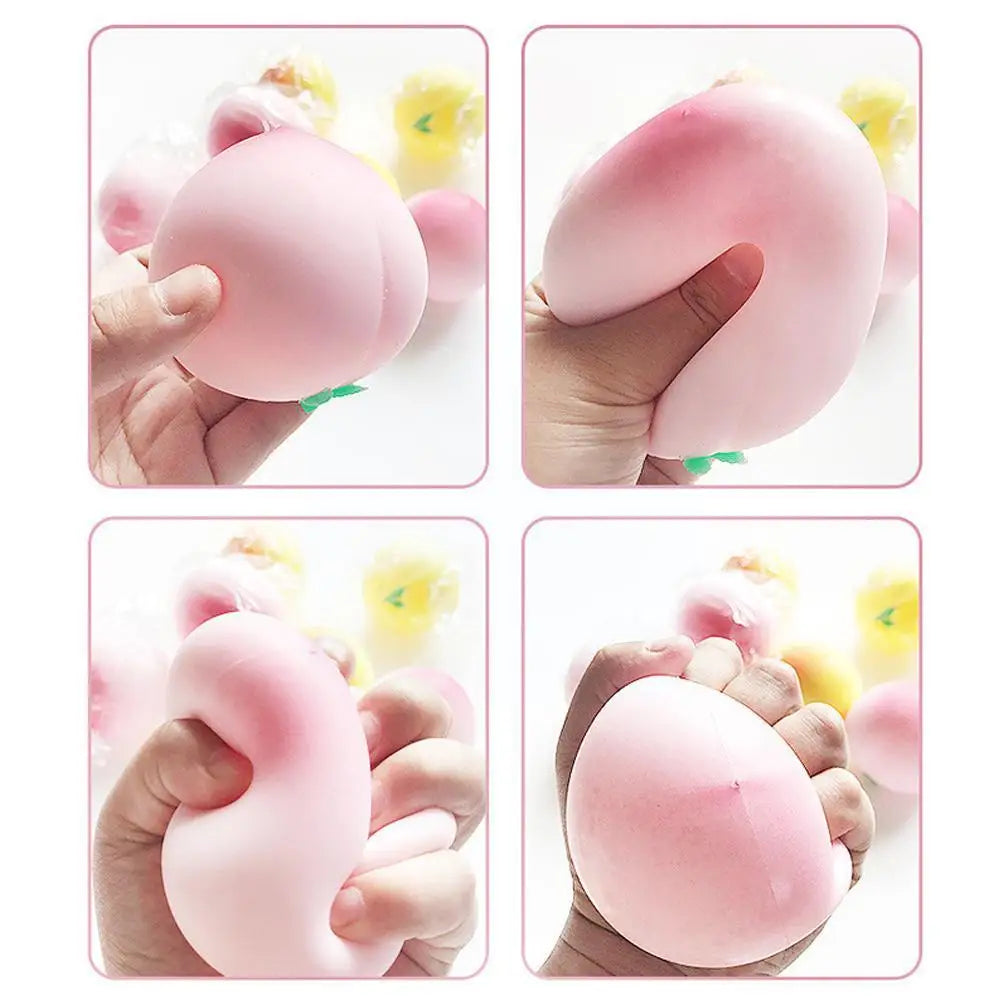 New Creative Anti Stress Peach Children's Ball Pinching Toy Gift Fidget Toy Novelty Gifts