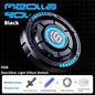 Metal EDC fidget spinner rotatable with luminous effect mechanical card-pushing function It's a stress-relieving toy Gifts  boys