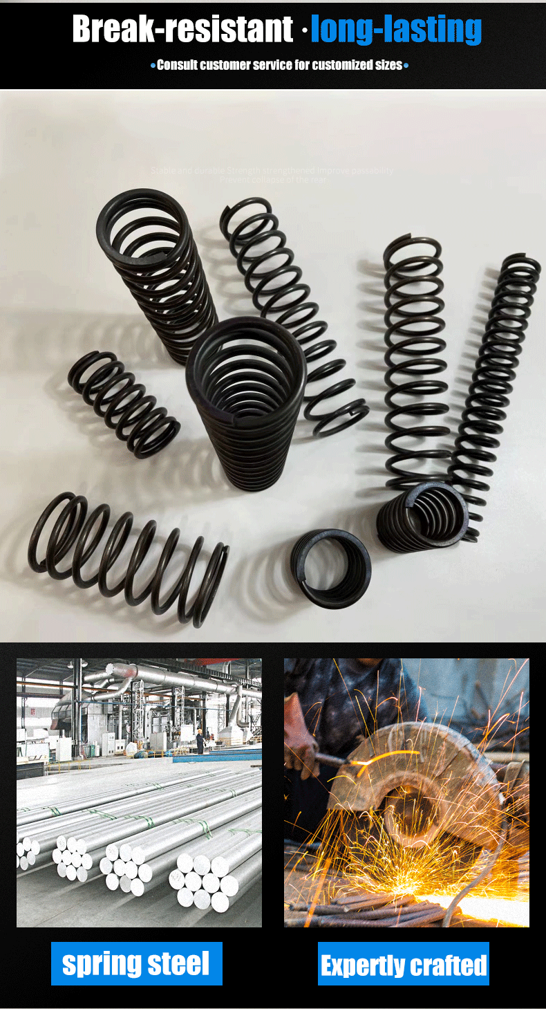 10 sztuk/partia Micro Mała Sprężyna Ściskana 0,5mm/0,6mm/0,7mm Średnica Zewnętrzna 4-12mm Długość 5mm do 50mm Naprawa Narzędzi Chirurgicznych i Elektroniki