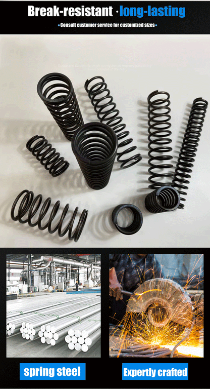 10 sztuk/partia Micro Mała Sprężyna Ściskana 0,5mm/0,6mm/0,7mm Średnica Zewnętrzna 4-12mm Długość 5mm do 50mm Naprawa Narzędzi Chirurgicznych i Elektroniki