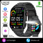 LIGE 2.01" HD Wyświetlacz Smartwatch dla Mężczyzn Kobiet Monitor Zdrowia Zegarki Sportowe Fitness AI Głos Rozmowy Bluetooth Męski Smartwatch Nowość