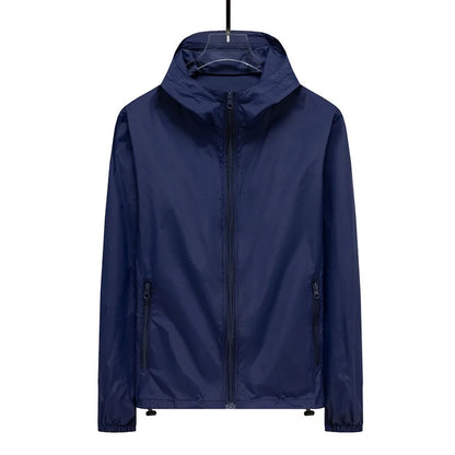 Men Hooded Jacket Summer Breathable Sunshade Coat Boy Sun Protection Clothing Fishing Hunting Clothes Quick Dry Skin Windbreaker
