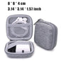 Portable Earphone Storage Bag Data Cable Organizer Bag Multifunctional Digital Gadgets Case For Charger U Disk Protective 2030