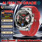 Smartwatch ECG High-End dla mężczyzn Ciśnienie krwi Lipidy Tlen we krwi Analiza ciała Kwas moczowy Monitor Zdrowia Smartwatch dla mężczyzn i kobiet