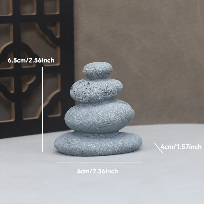 Sandstone Stone Miniature Mountain Fairy Garden Bonsai Rockery Lanscaping Ornaments Aquarium Decoration Accessories Home Decor