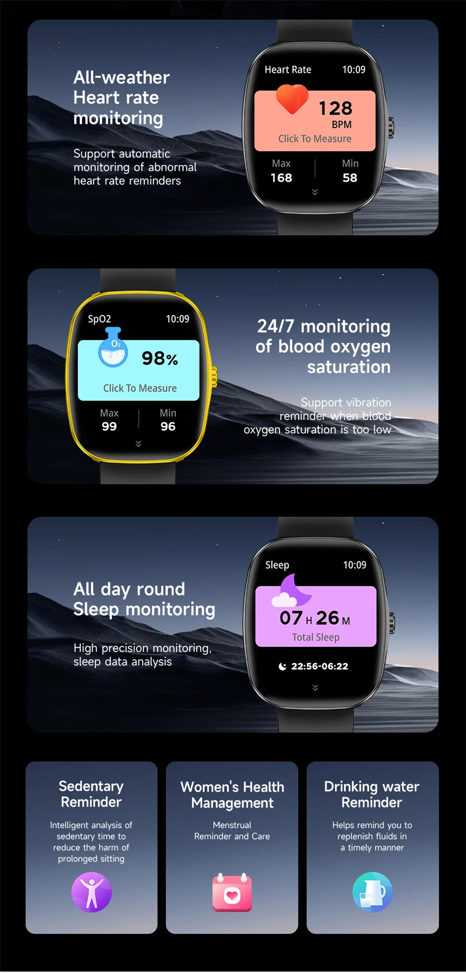 LIGE Originalny Smartwatch Mężczyźni Kobiety Połączenia Bluetooth Zegarek Pulsometr Wodoodporny Smartwatch Zdrowie Dla Androida IOS