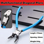 Multifunctional Car Clip Pliers Diagonal Pliers Car Rivet Tightening Pliers Wire Stripping Plier Staple Screwdriver Removal Tool