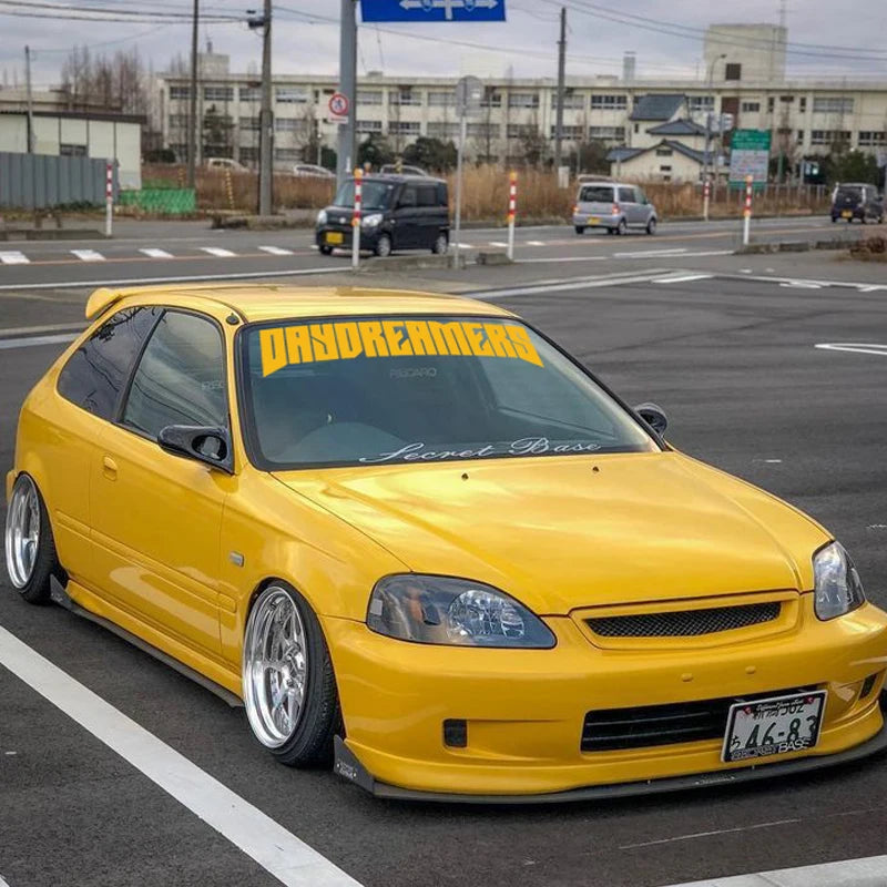 JDM STYLE 'DAY DREAMERS' DECAL, Personalised Decorative Accessories Decal Waterproof With High Quality, For a Unique Look!