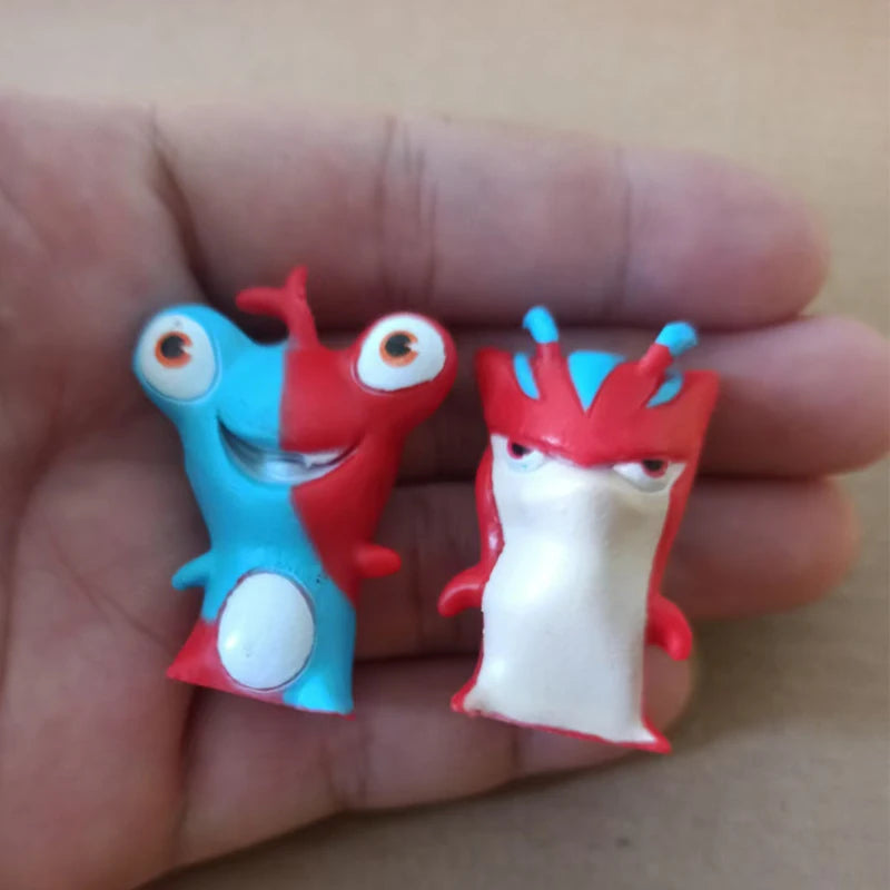 24pcs Slugterra Slug Magic Beast Monster Kawaii Cute Anime Character Model Series Toy Gift Children Adult Cartoon Elf Anime Toy