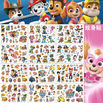 Paw Patrol Party Favors Slap Bracelet Stamps Keychains Gift Bag Stickers Birthday Party Decoration Christmas Stocking Fillers