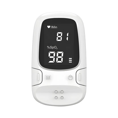 Portable Fingertip Oximeter Heart Rate Meter Pulse Blood Oxygen Saturation OLED Screen Digital Tube Practical Monitor